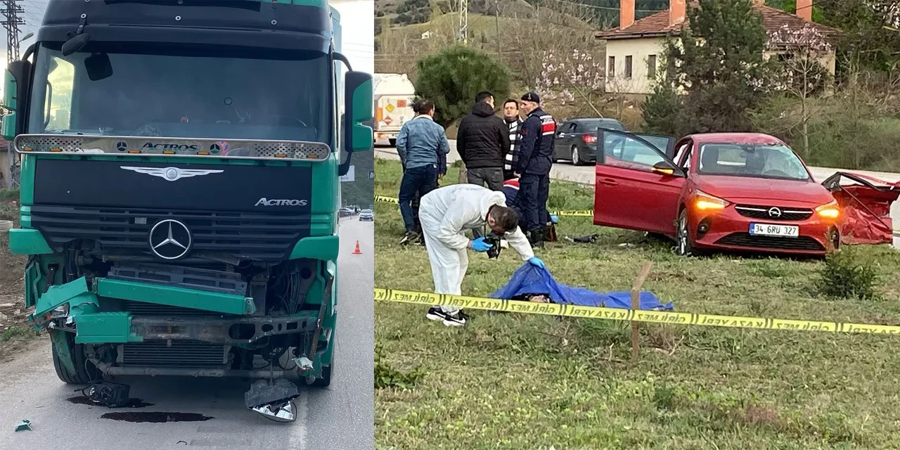 Trabzon plakalı TIR ile otomobil çarpıştı; aynı aileden 4 ölü, 1 ağır yaralı