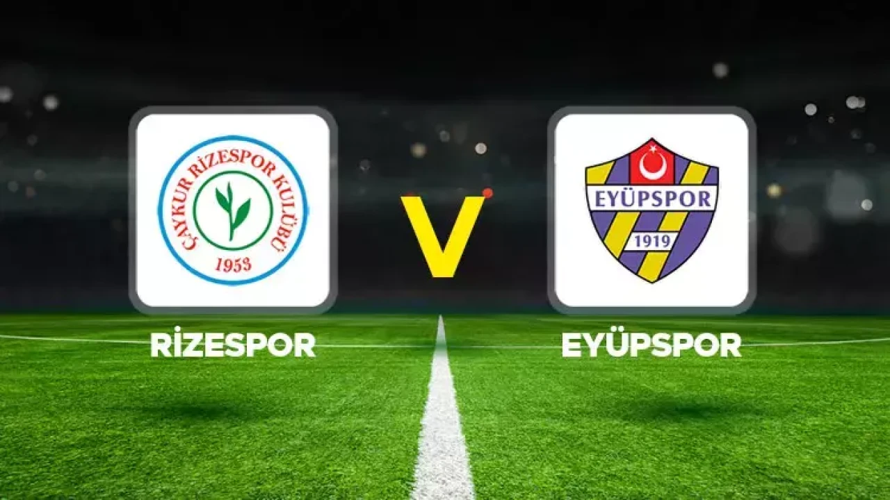 Eyüpspor Rizespor’u konuk ediyor! Maç 20 Nisan’da, detaylar haberimizde.