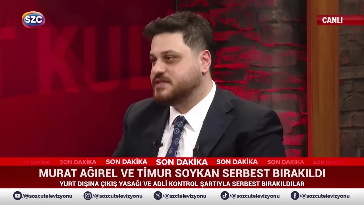 BTP Genel Başkanı Hüseyin Baş, Sözcü TV canlı yayınına katıldı
