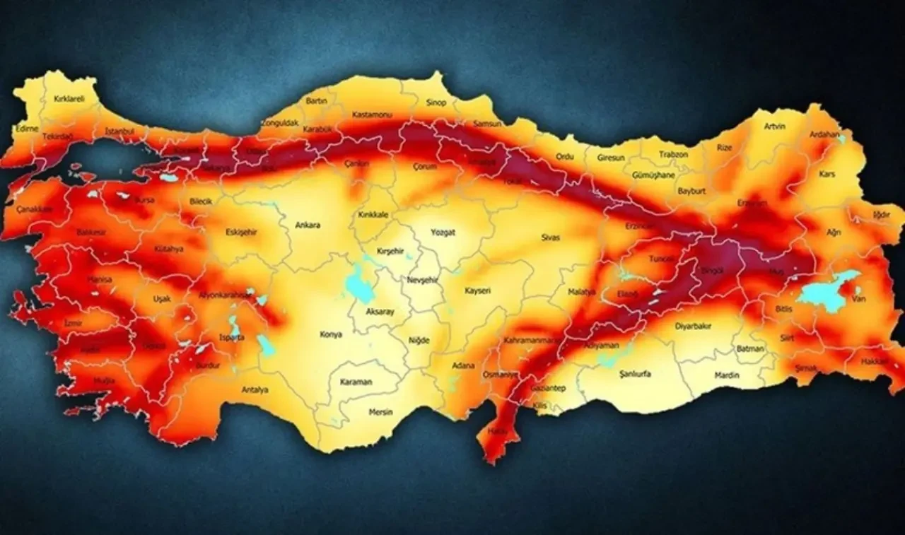 AFAD açıkladı: Türkiye'nin deprem riski en az olan şehirleri belli oldu