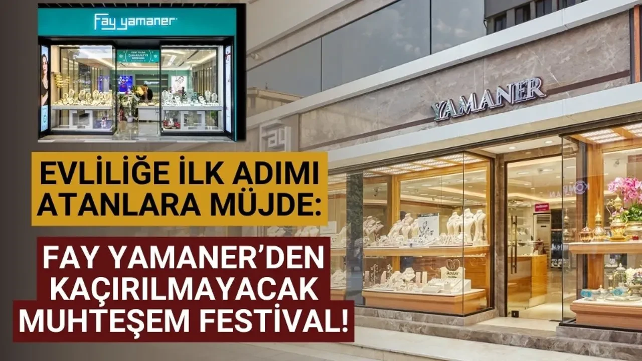 Evliliğe ilk adımı atanlara müjde: FAY Yamaner’den kaçırılmayacak festival!