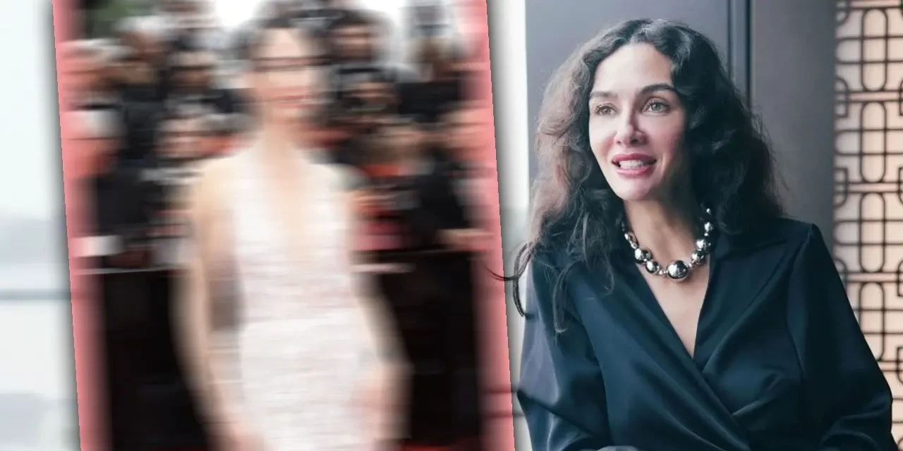 Cannes'da Birce Akalay'ın cesur tarzı sosyal medyayı ikiye böldü!
