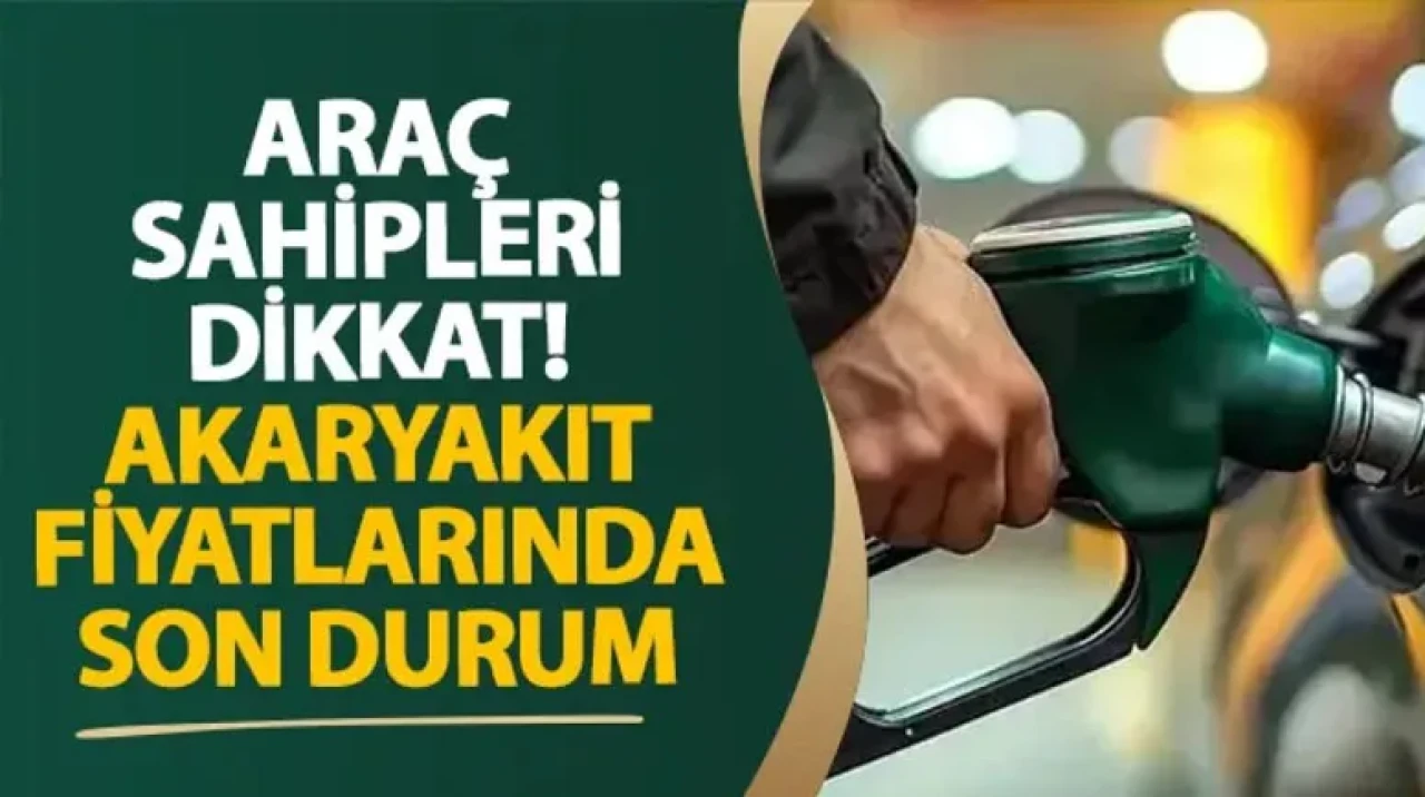 Rize'de Araç sahipleri dikkat! Akaryakıt fiyatlarında son durum