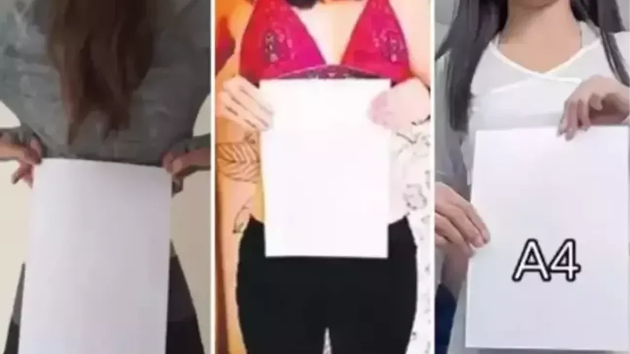 Tiktok A4 Challenge Olayı, Akımı Nedir? Neden Tehlikeli, Ölüm Oyunu Mu?