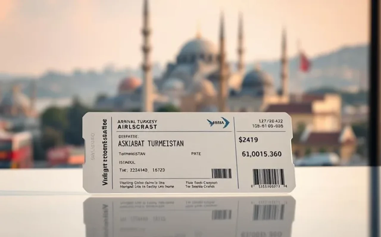 Aşkabat İstanbul Uçak Bileti - En Uygun Fiyatlar