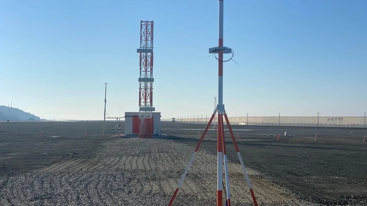 Rize-Artvin Havalimanı'nda zorlu hava şartlarına karşı yeni sistem kuruldu