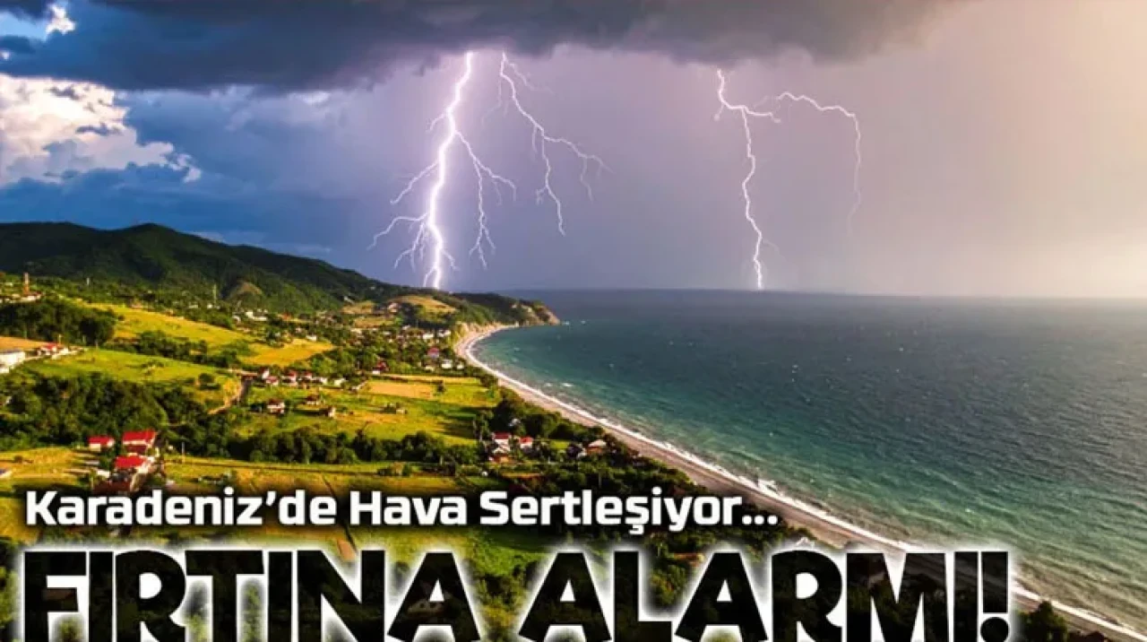Karadeniz’de 20 Mayıs’ta Şiddetli Yağış Alarmı! İlçe İlçe Hava Durumu Açıklandı