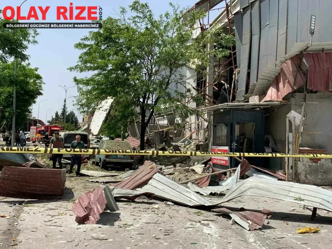 Halı fabrikasında patlama: 7 yaralı