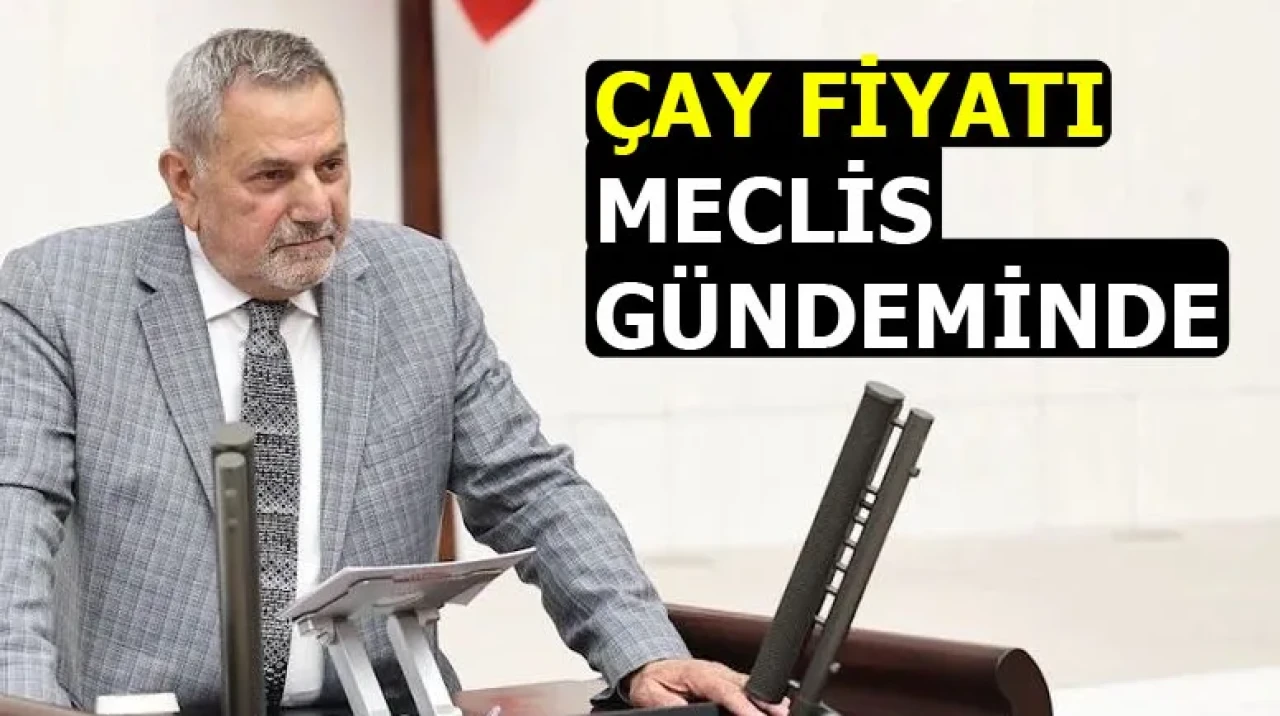 Çay Fiyatı Meclis Gündeminde