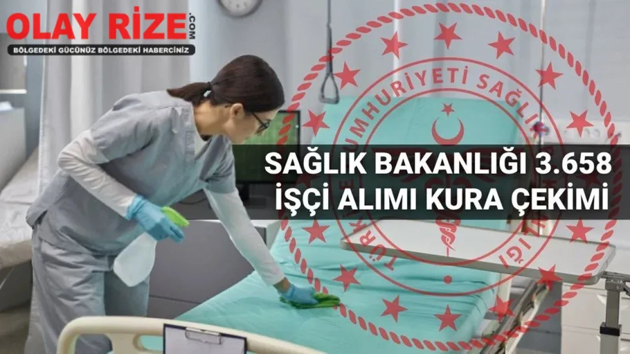 Sağlık Bakanlığı 3.658 İşçi Alımı Kurası Ne Zaman Gerçekleşecek? 2025 Tarihleri Belli Oldu!