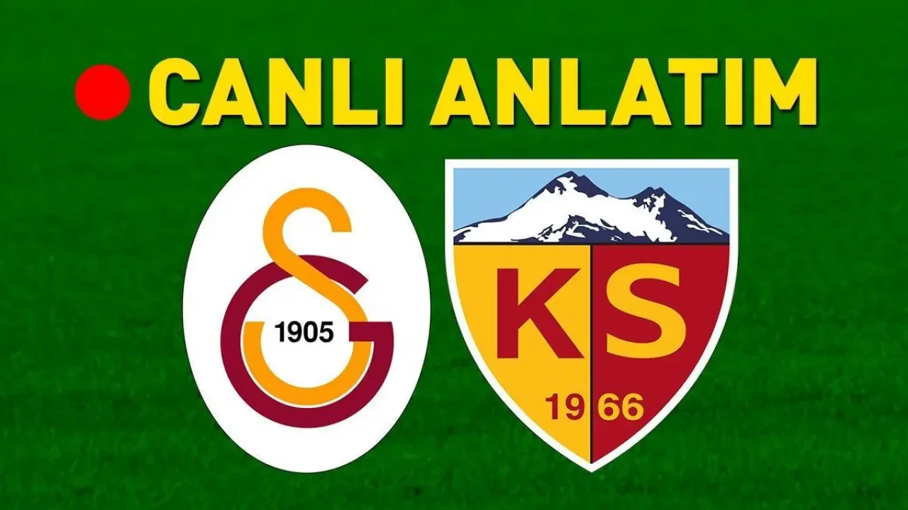Galatasaray, şampiyonluk maçına çıkıyor! Kayserispor karşılaşması öncesi son gelişmeler...