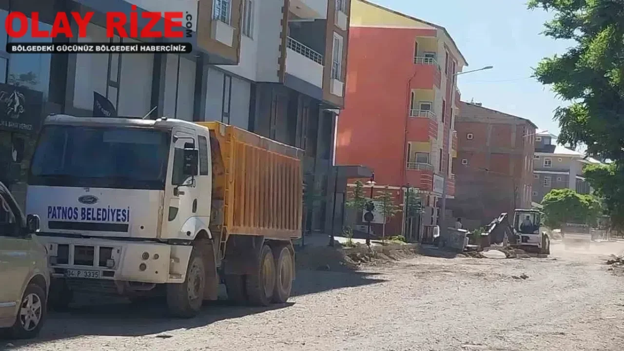 Patnos'ta Ulaşım Altyapısı Güçleniyor, Yol Yapım Çalışmaları Devam Ediyor