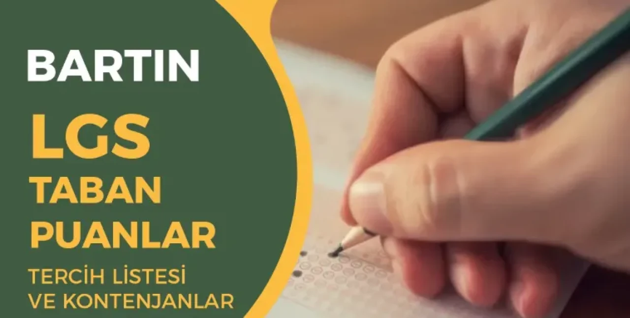 Bartın LGS Taban Puanları 2025 Açıklandı! İşte En Güncel Yüzdelik Dilimler ve Okul Listesi