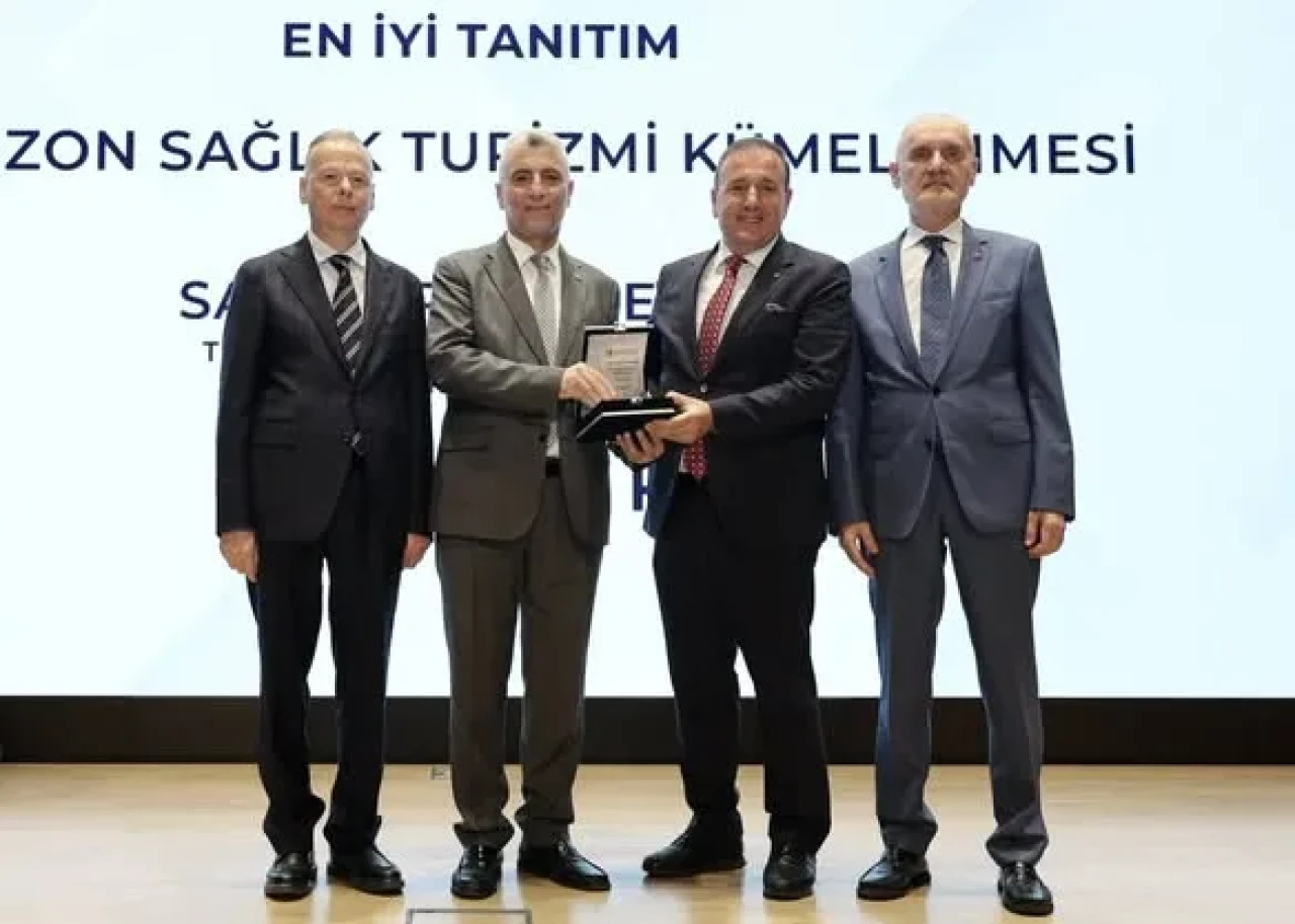 TTSO'nun Trabzon Sağlık Turizmi Projesi "En İyi Tanıtım" ödülünü kazandı