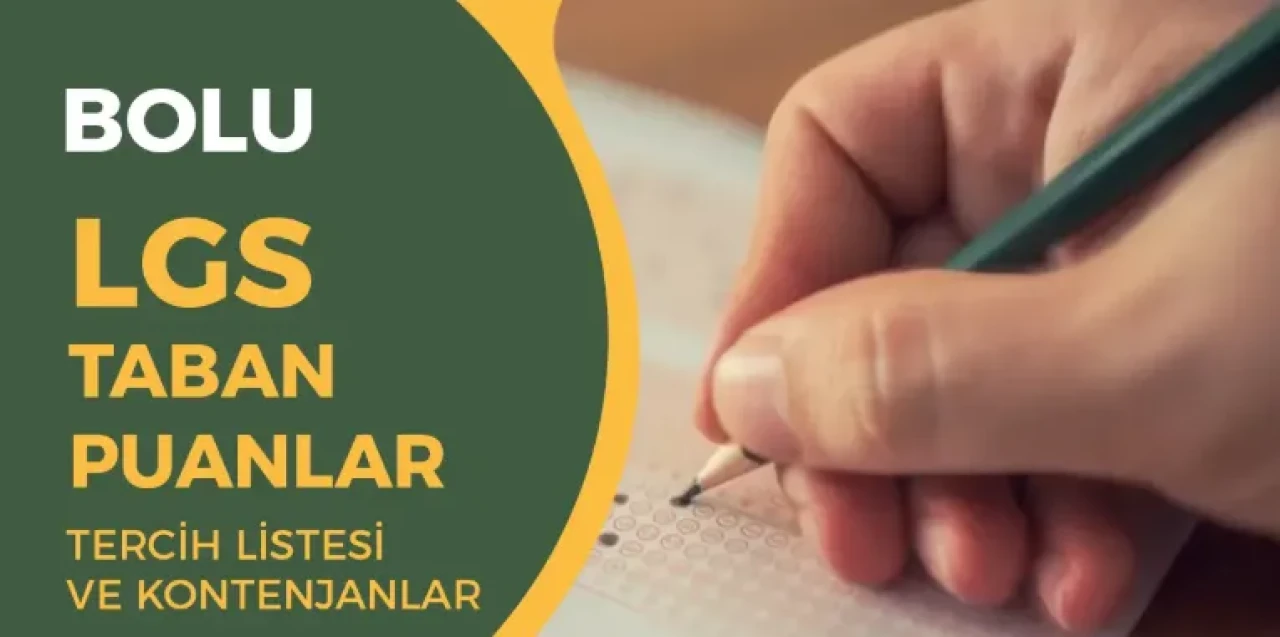 Bolu’da En Yüksek Puanlı Liseler – 2025 LGS Listesi Yayında!