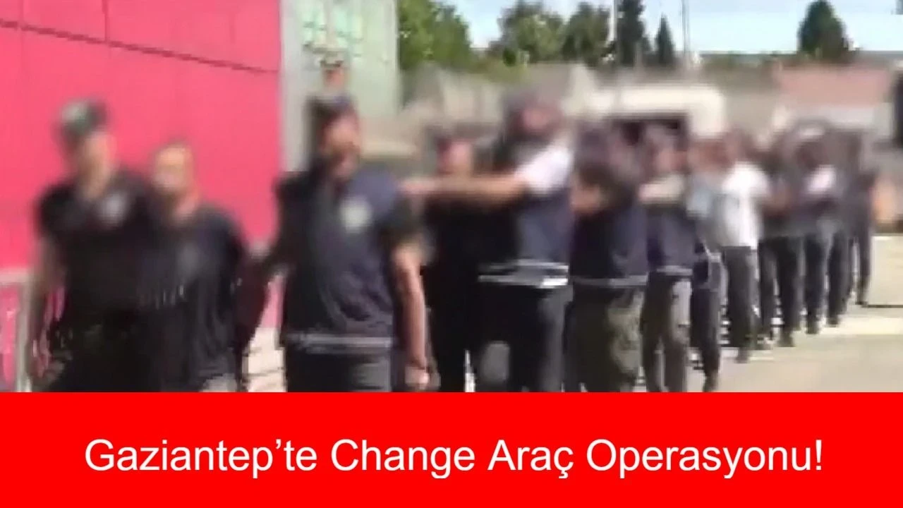 Gaziantep'te dolandırıcılara operasyon: 13 kişi tutuklandı, sahte belgeler ele geçirildi