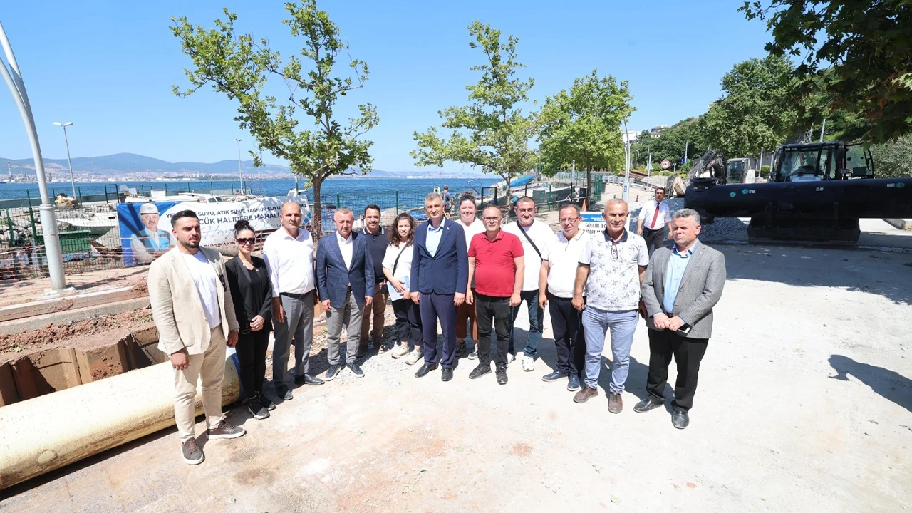 Gölcük'te yeni altyapı çalışmalarıyla su baskınlarına çözüm getirilecek