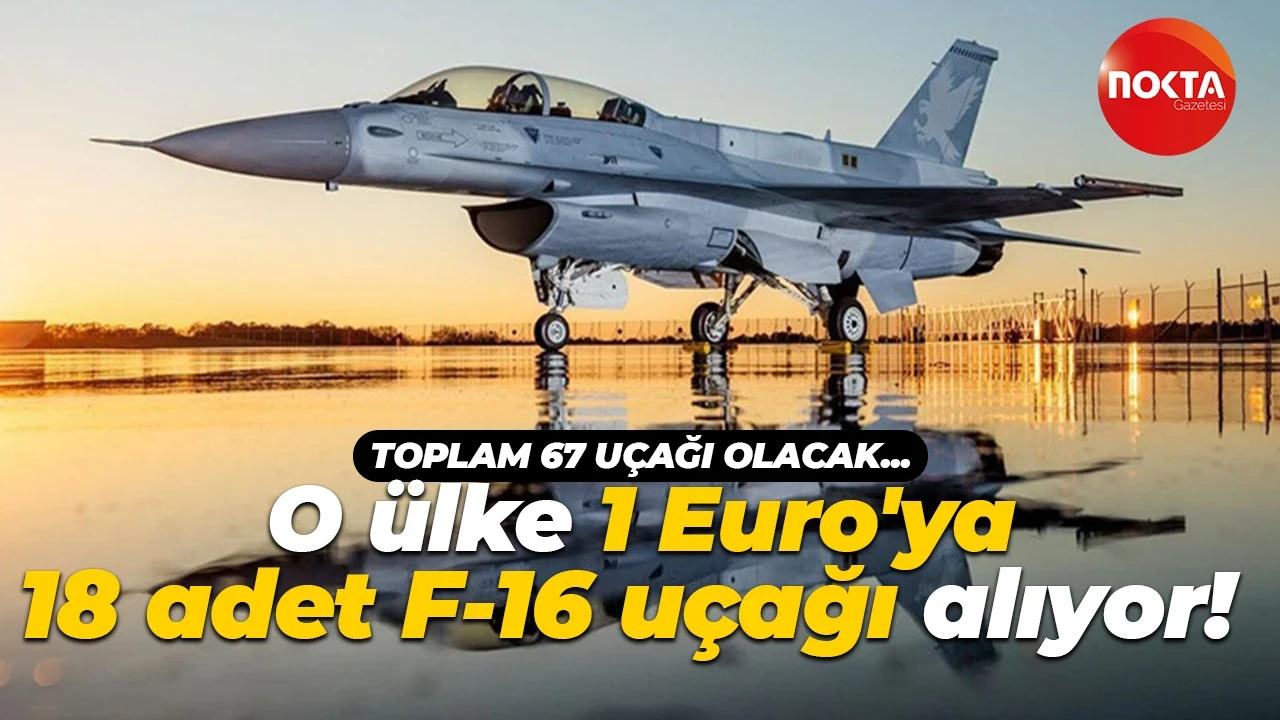 Hollanda, Romanya'ya 18 F-16 savaş uçağı devredecek. Toplam F-16 sayısı 67 olacak
