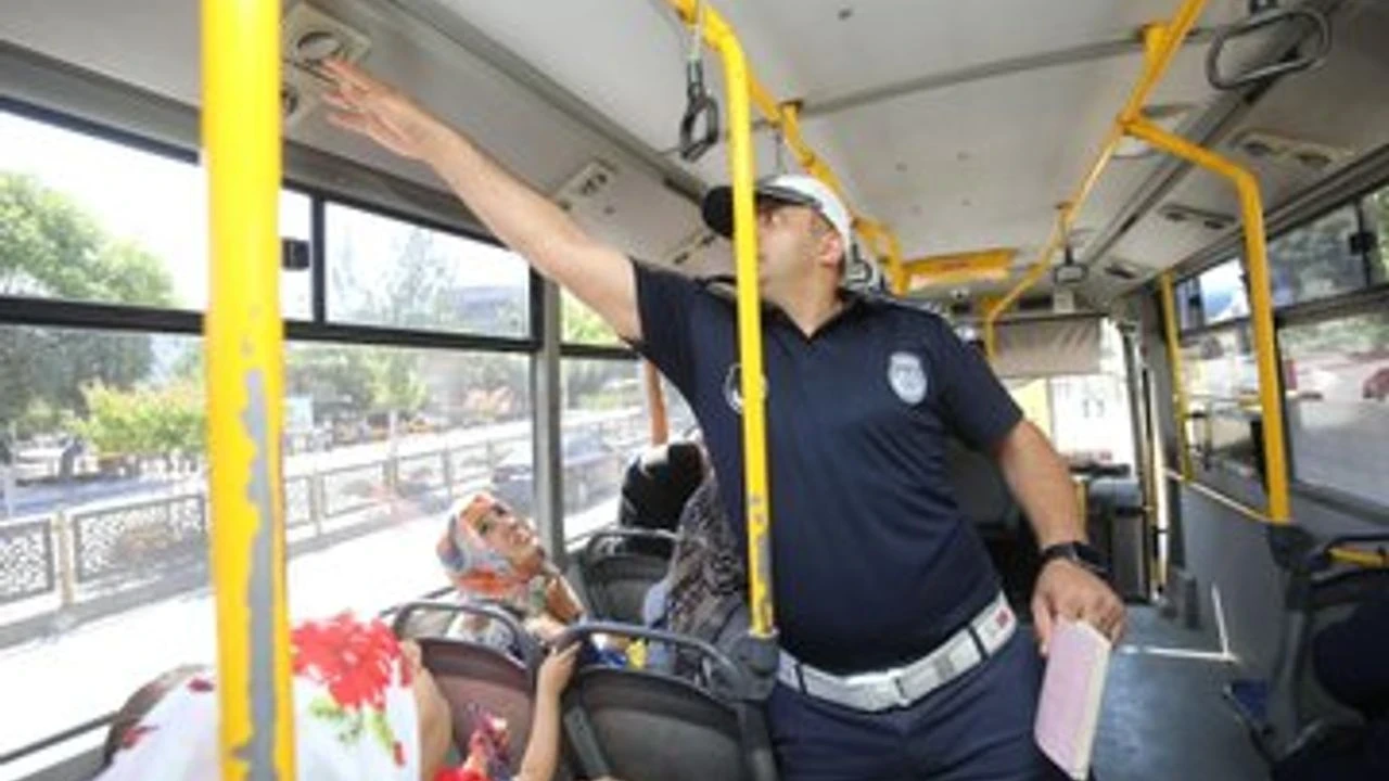 Gaziantep'te toplu taşıma denetimleri artıyor, klima kontrolü sıkı denetim altında!
