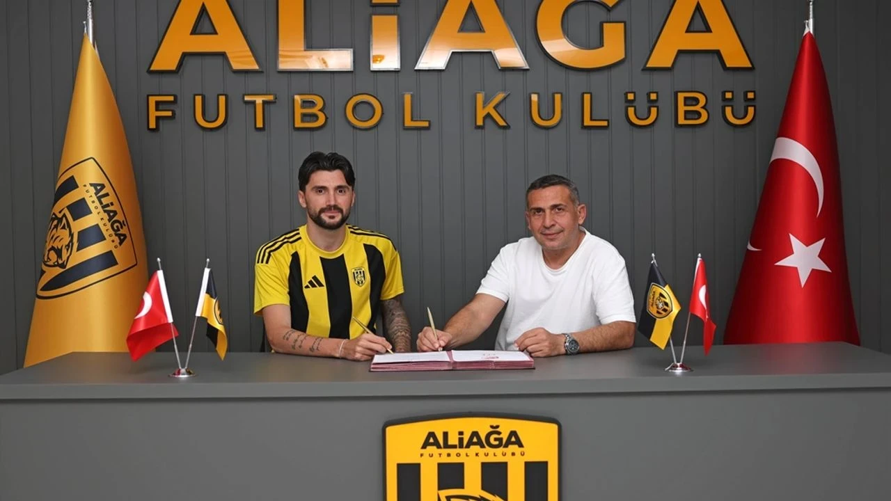 Aliağa Futbol, Veli Çetin ile kadrosunu güçlendirdi müm. 2 yıllık sözleşme imzalandı
