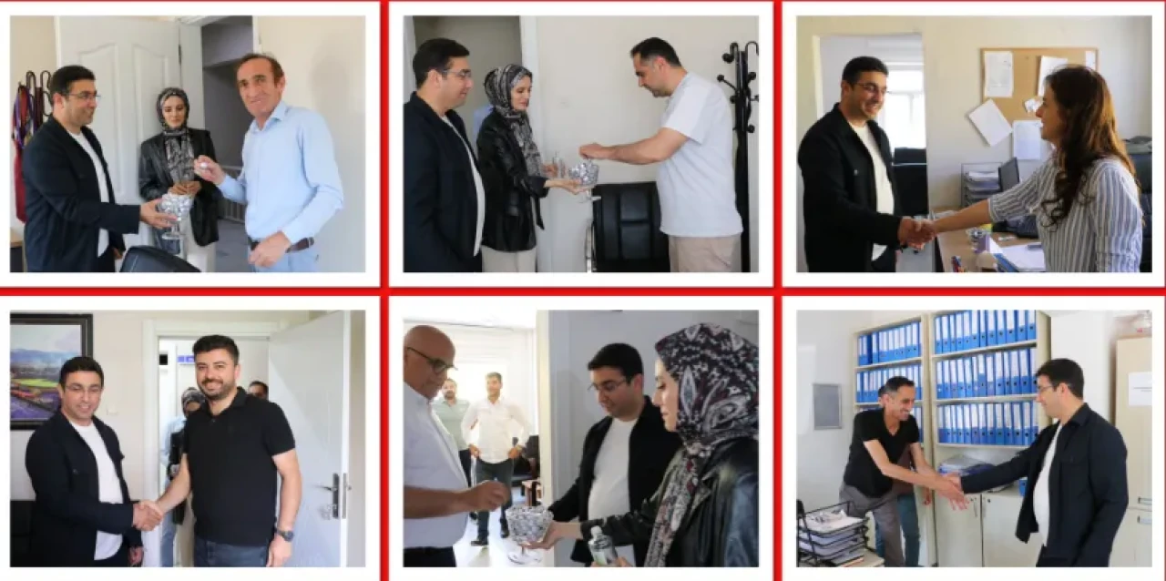 Muş Gençlik ve Spor İl Müdürlüğü'nde Bayramlaşma Coşkusu