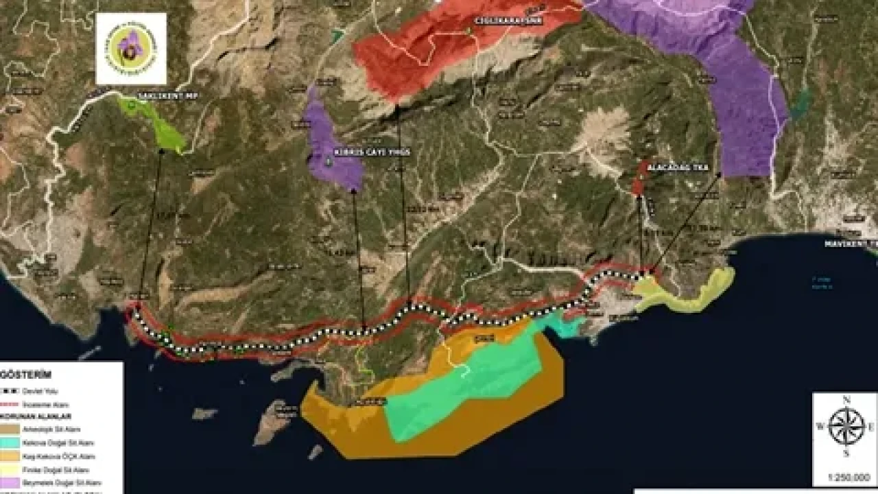Antalya'daki büyük yol projesine bilirkişi keşfi: 66 bin ağaç kesilecek, 11 arkeolojik alan tehditte!