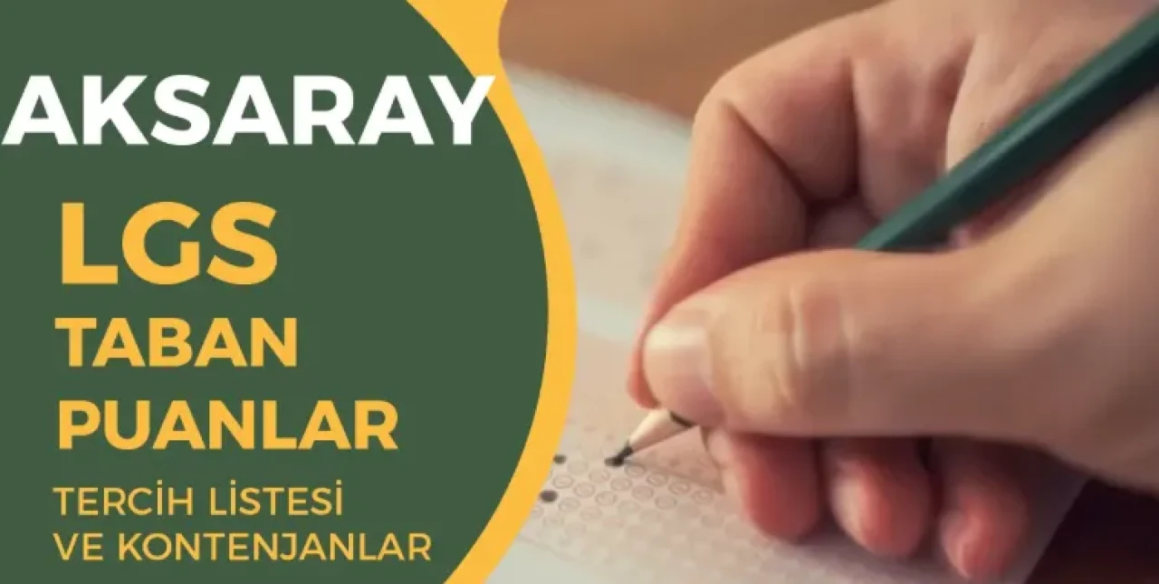 2025 Aksaray LGS Taban Puanları ve Yüzdelik Dilimleri Açıklandı