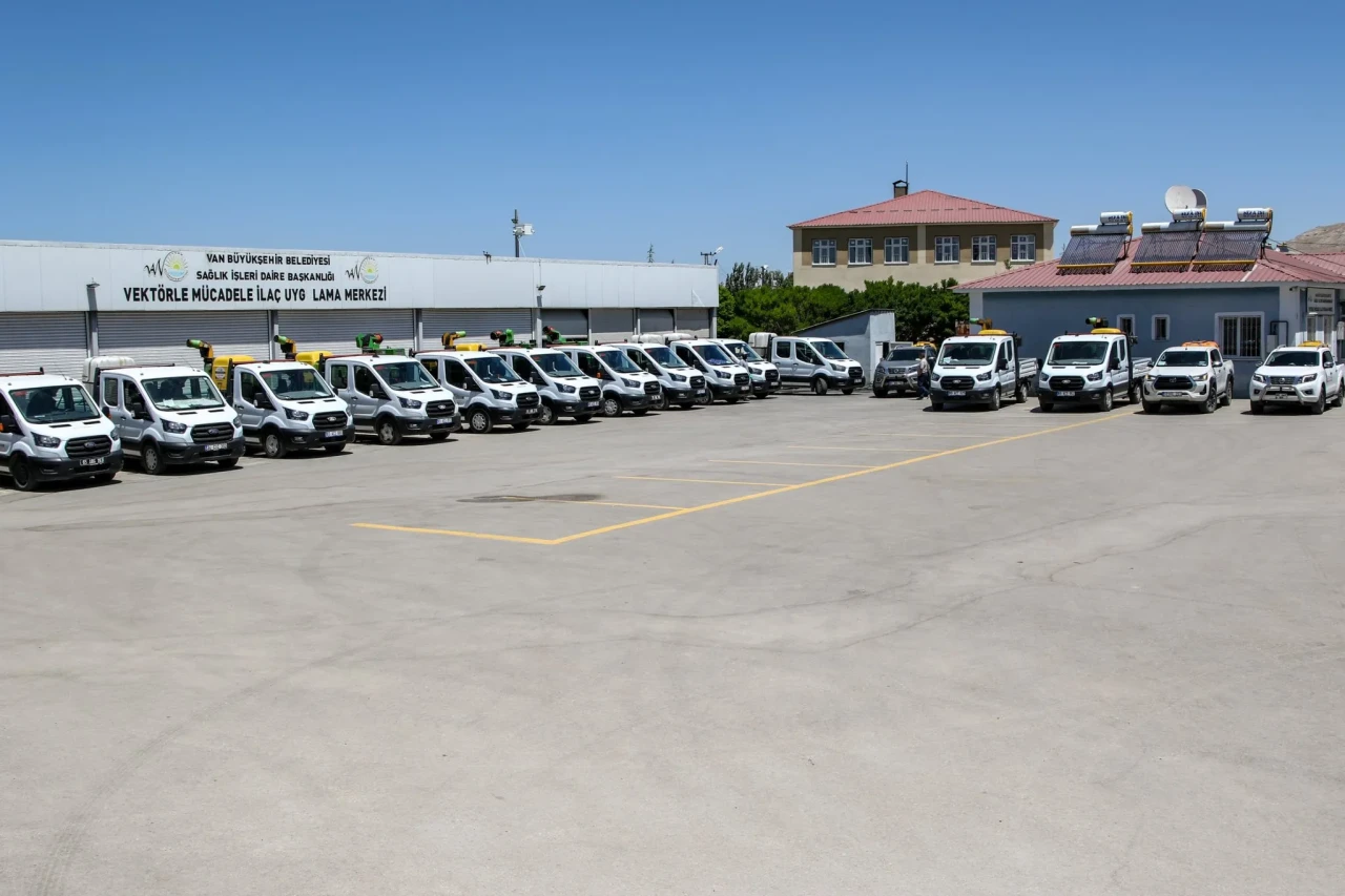 Van Büyükşehir Belediyesi’nden Vektörle Etkin Mücadele