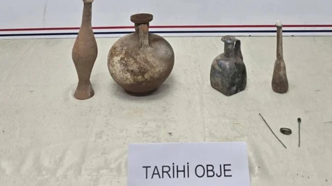 Samsun'da tarihi eser kaçakçılığına operasyon: İki kişi yakalandı!