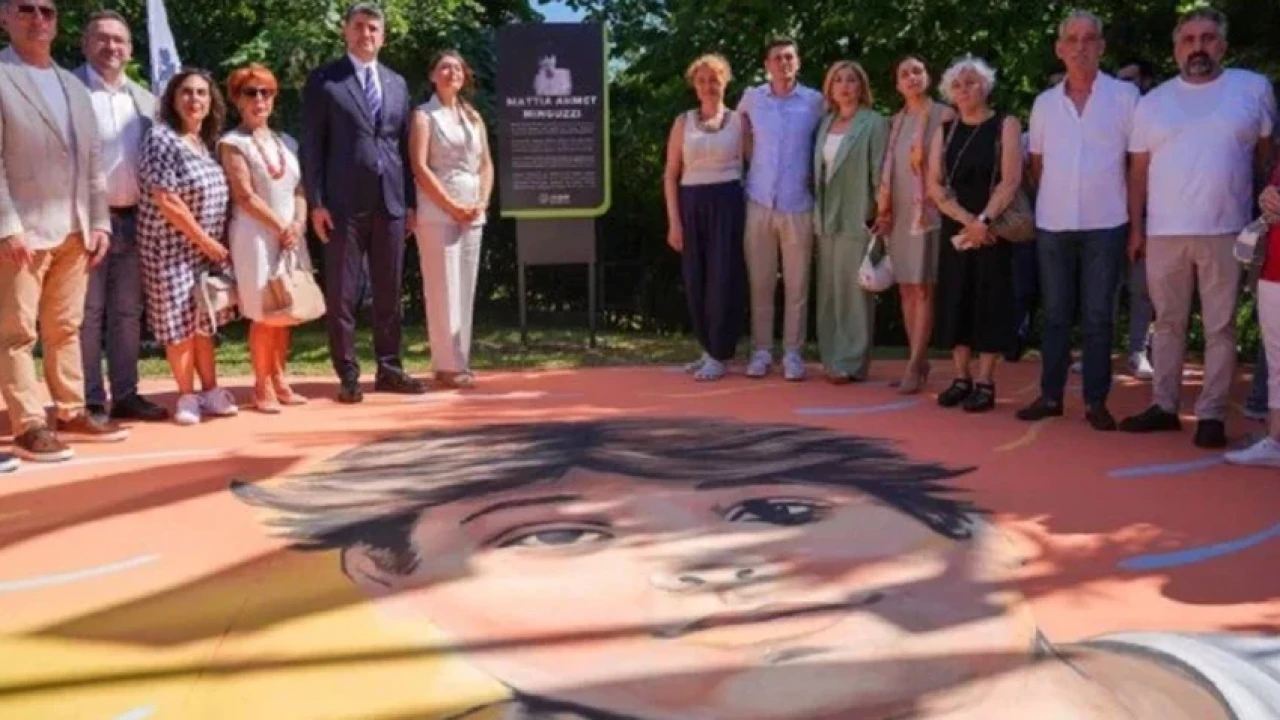 Ataşehir'deki kaykay parkı, bıçaklanarak öldürülen Mattia'nın anısına açıldı