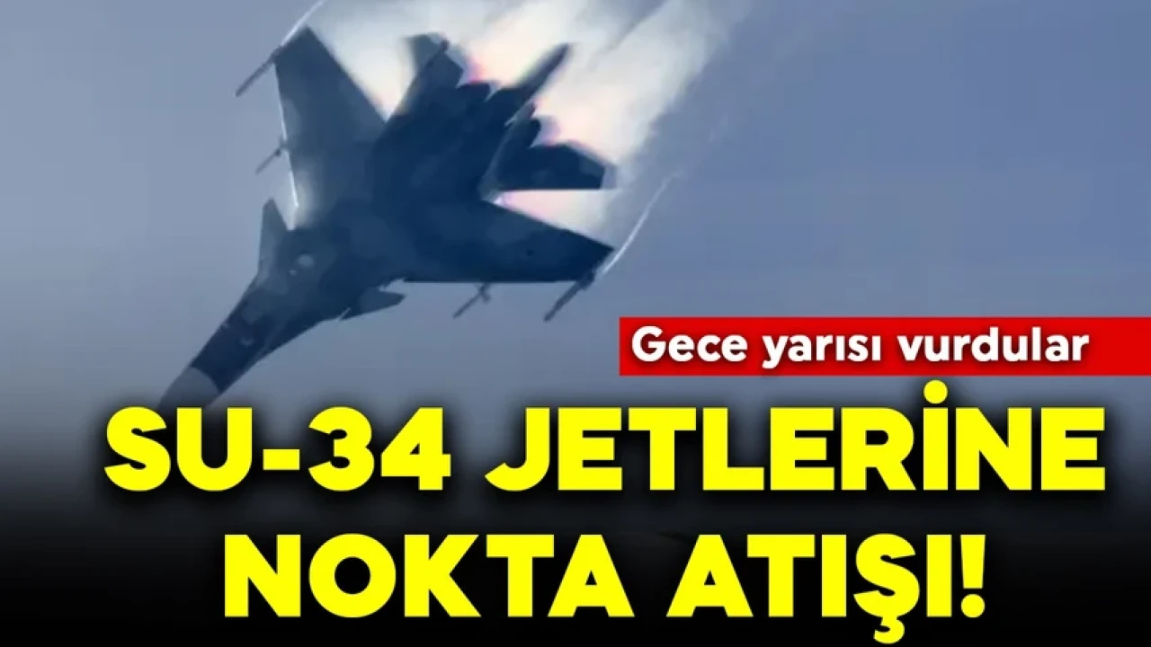 Ukrayna, Rusya'ya insansız hava saldırılarını artırdı, iki Su-34 uçağı vuruldu.