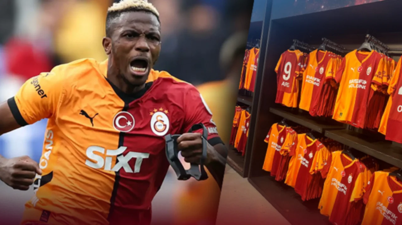 Osimhen rüzgarı: GS Store'da yeni sezon formalarında sürpriz isim!