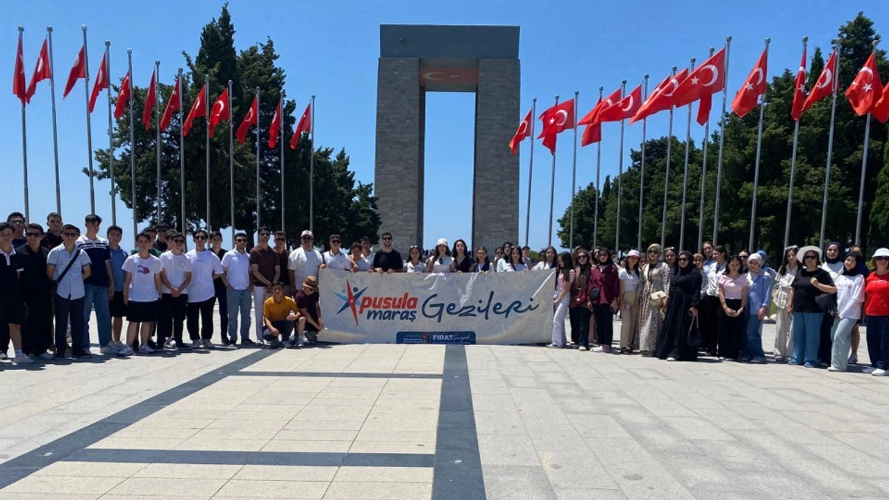Gençler Çanakkale'de tarih yolculuğuna çıktı, Pusula Maraş Gezileri devam ediyor!