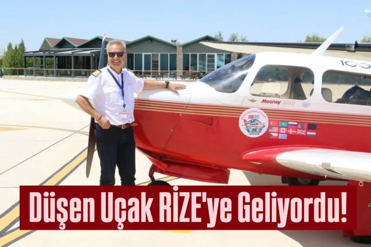 Erzurum-Rize arasında uçak düştü: Arama kurtarma çalışmaları başlatıldı