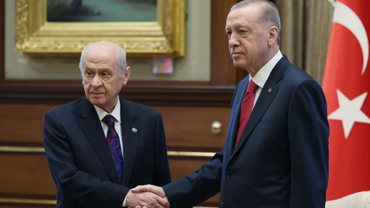 Erdoğan ve Bahçeli, terörsüz Türkiye vurgusuyla önemli bir görüşme gerçekleştirdi
