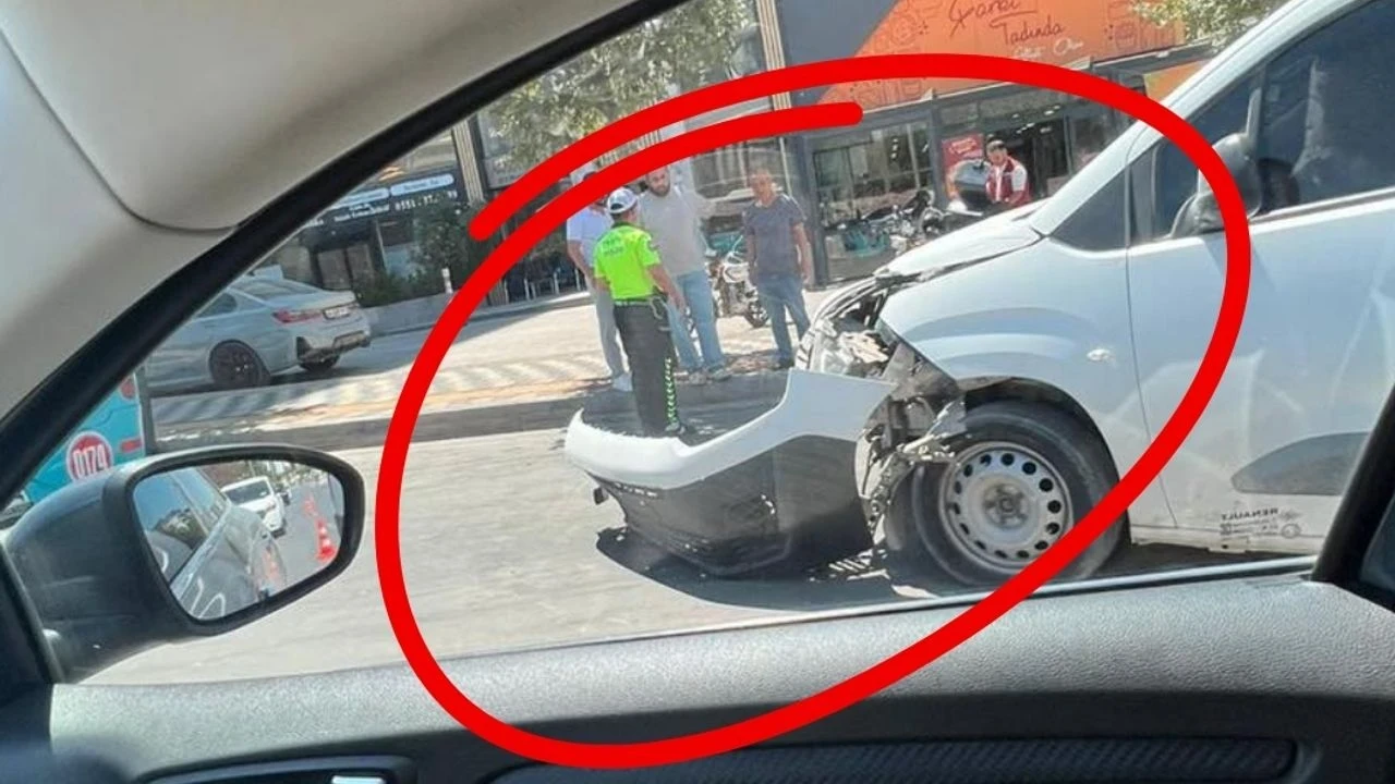 Kahramanmaraş'ta Maddi Hasarlı Trafik Kazası, Tekerek Yolu'nda Trafik Aksamaları Yaşandı