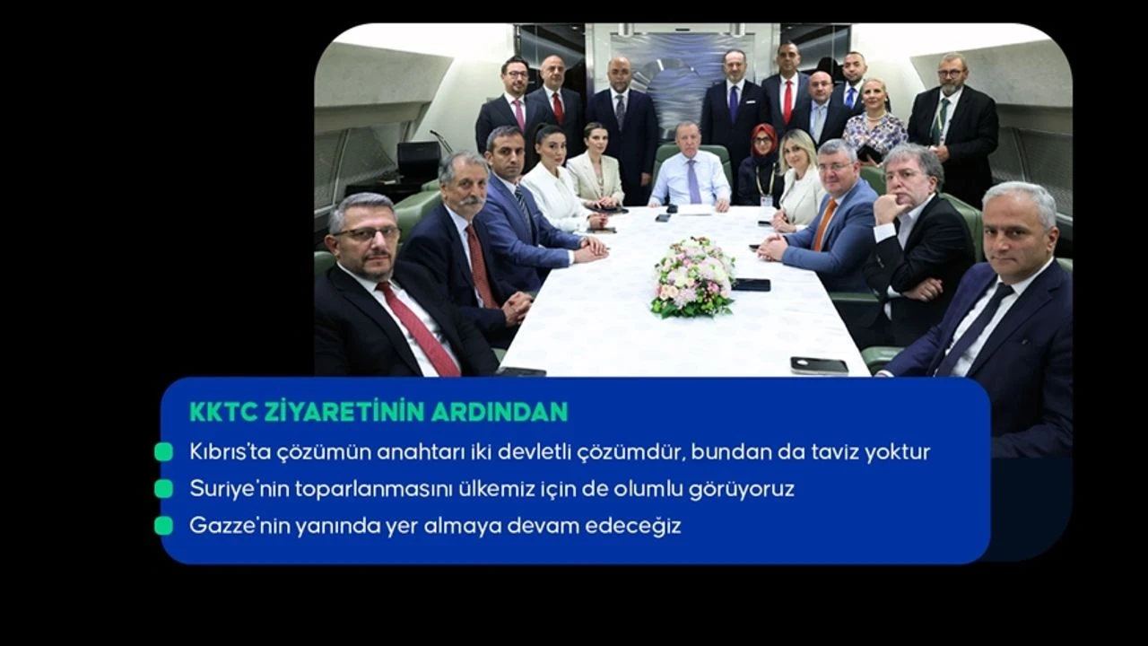 Erdoğan: İki devletli çözümden taviz yok, Suriye'nin parçalanmasını istemiyoruz