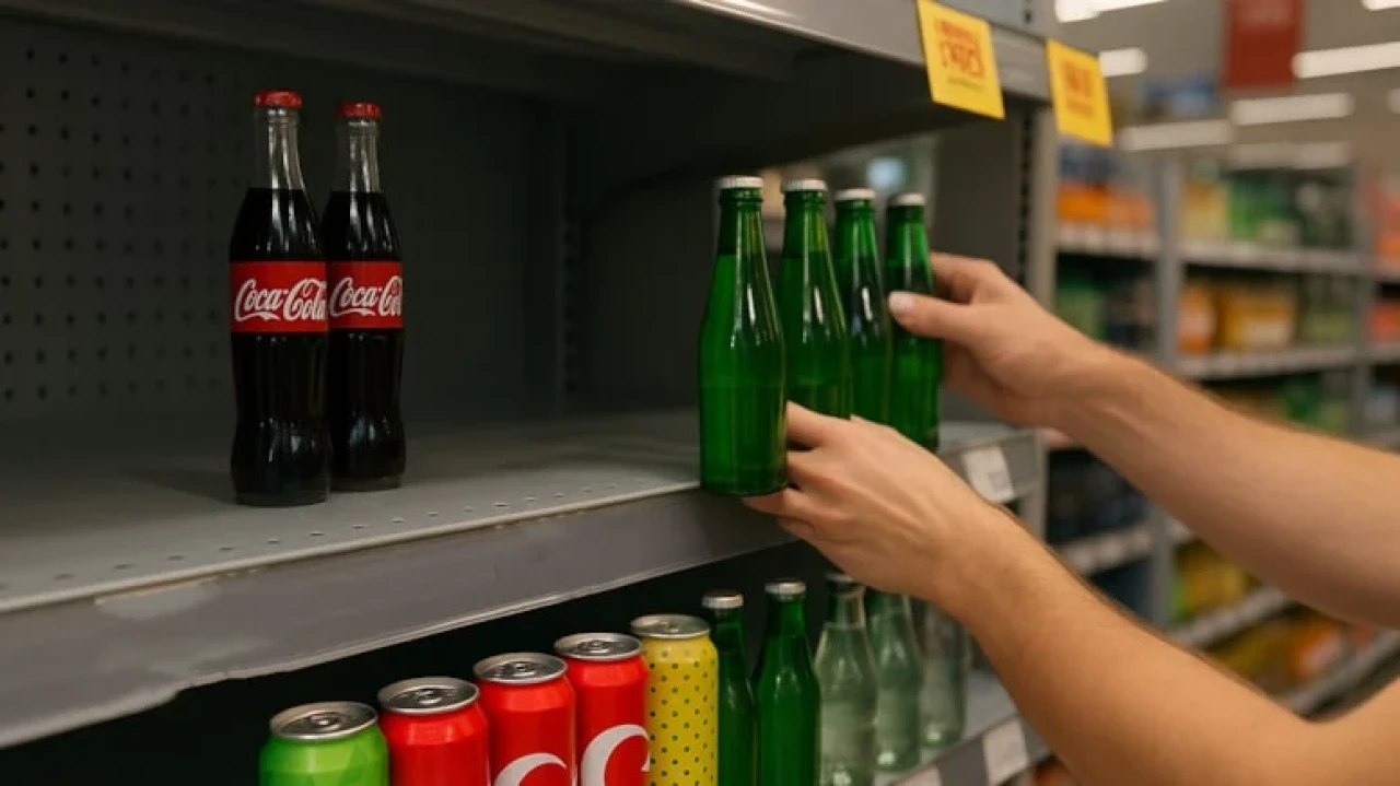 Coca-Cola Avrupa'da büyük marketlerden kaldırıldı, Türk markaları raflarda yerini alıyor