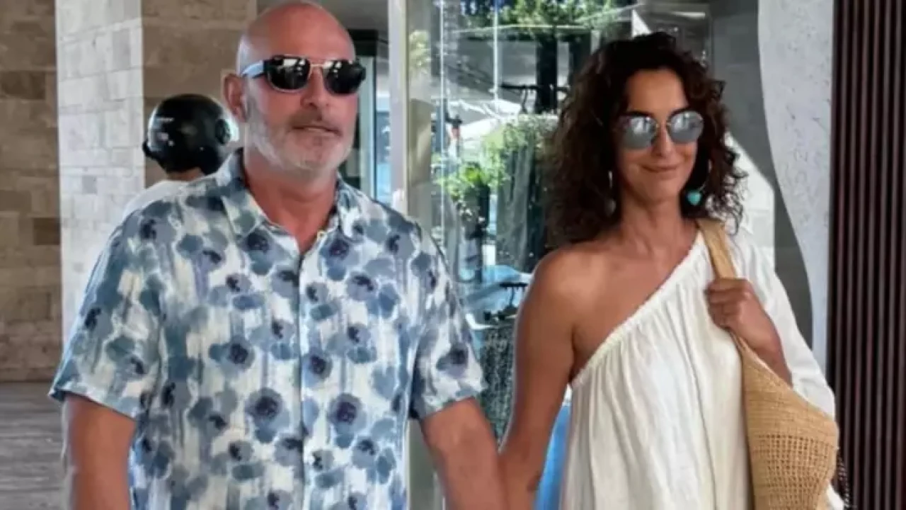 Arzum Onan ve Orkan Özkan'ın Bodrum'daki romantik tatil anları magazin gündeminde!