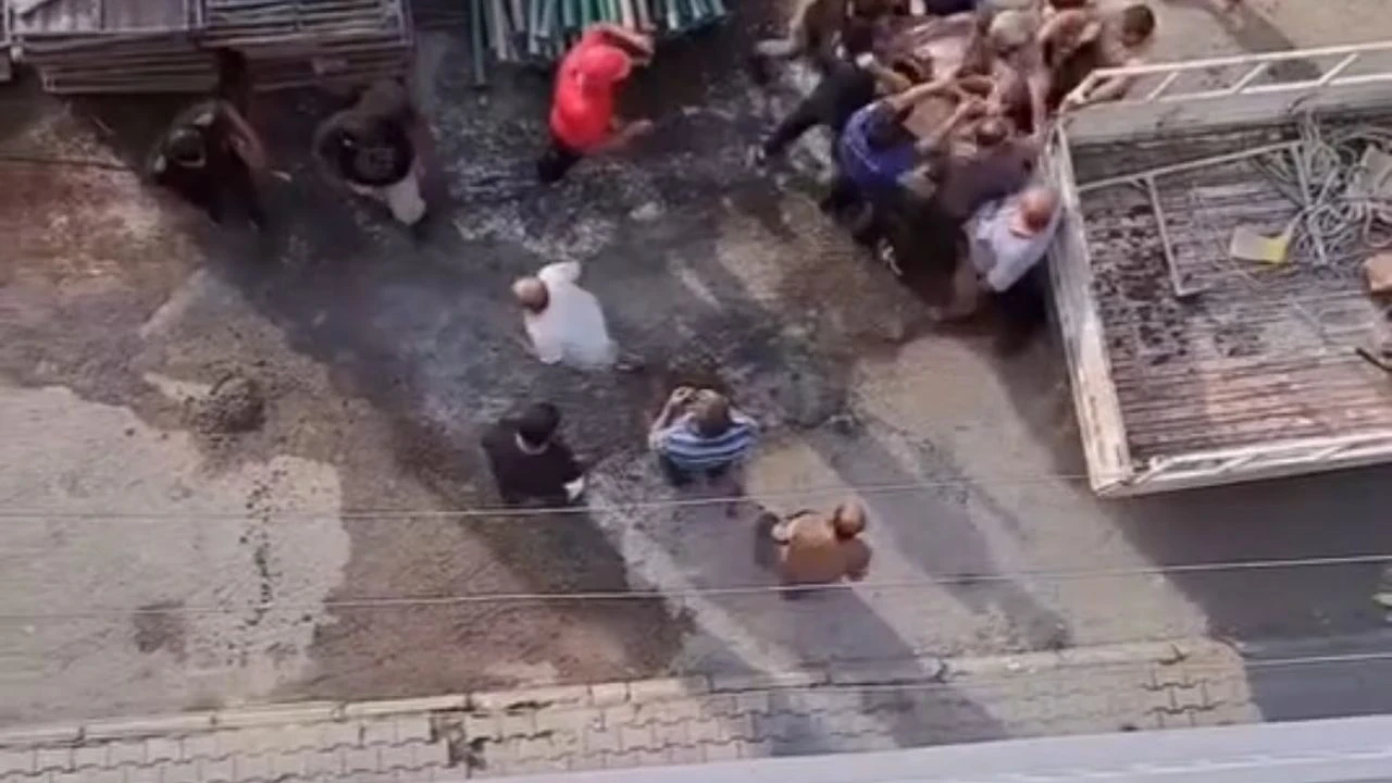 Hatay’da Şantiye Kavgası: Polis Havaya Ateş Açarak Müdahale Etti