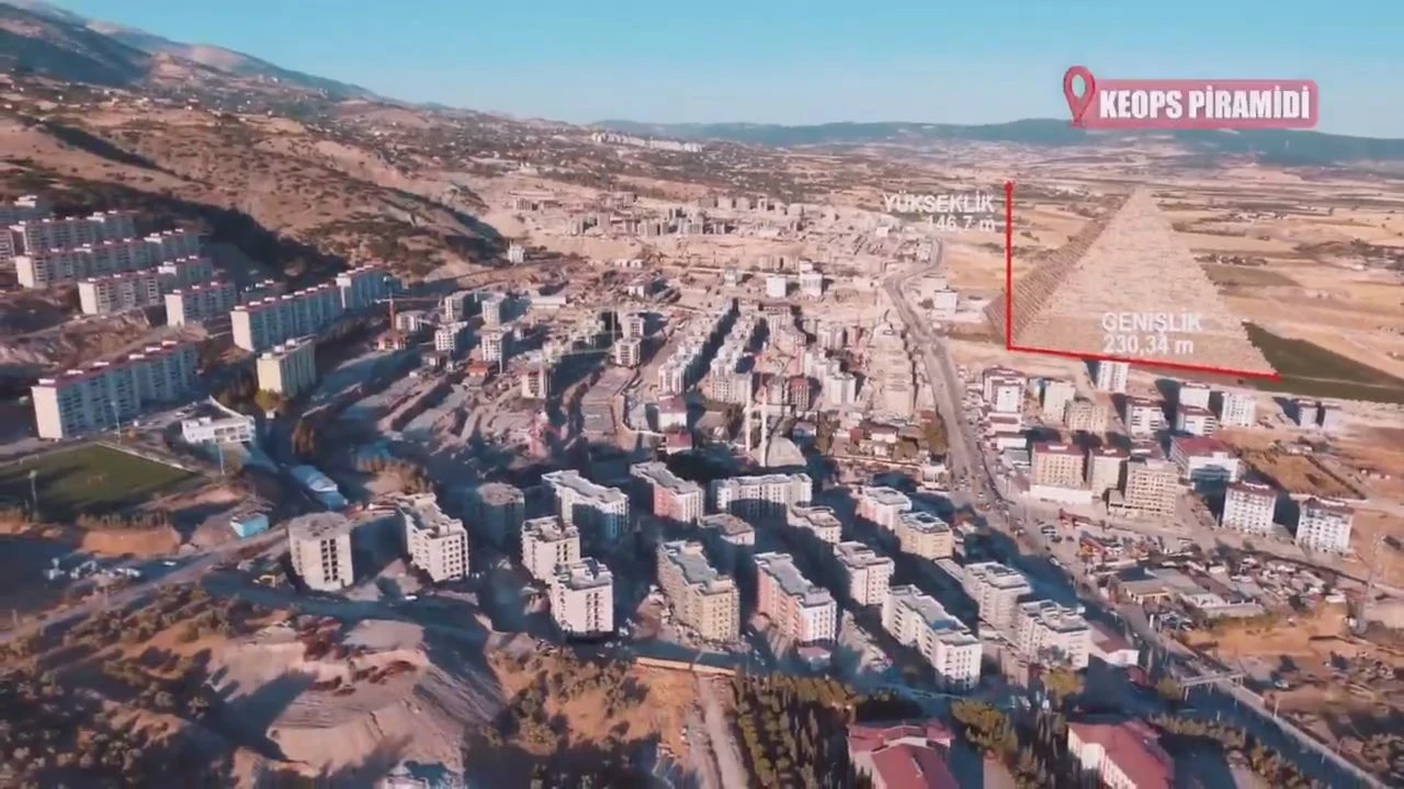 Kahramanmaraş'ta 2,5 Milyon Metreküp Hafriyat, Keops Piramidiyle Eşdeğer Taşındı