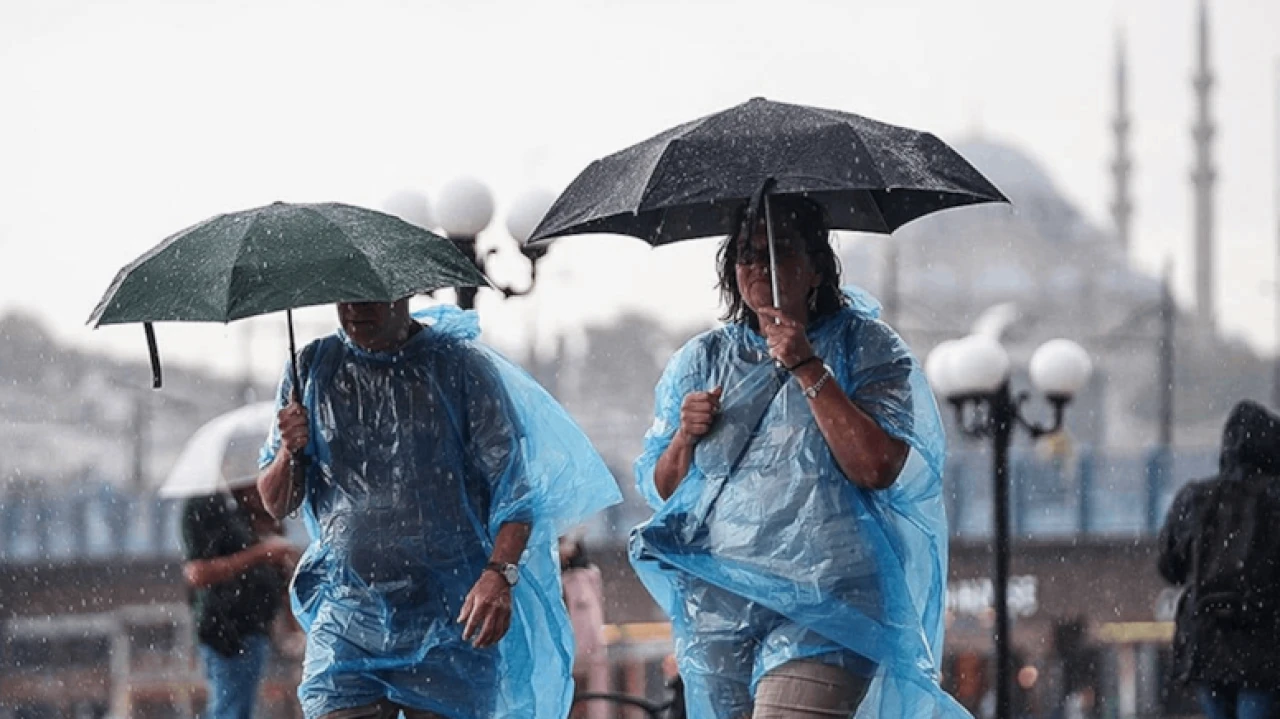 Yurdun Çeşitli Bölgelerinde Sağanak Yağış ve Kuvvetli Rüzgar Uyarısı Yapıldı