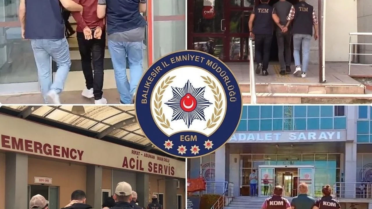 Balıkesir'de FETÖ/PDY'ye yönelik operasyonda 6 şüpheli yakalandı, mücadele devam edecek