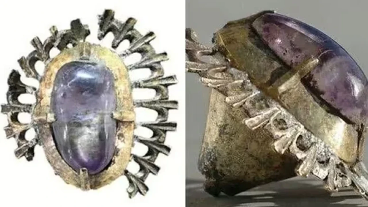 600 yıllık ametist, Polonya'daki Kolno Kalesi'nde soylulara ait olma ihtimaliyle bulundu