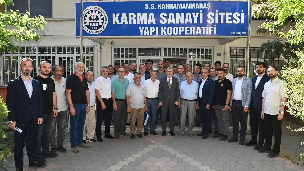 Kahramanmaraş'ta Sanayi Esnafıyla Toplandılar, İstişarelerle Dönüşüm Süreci Ele Alındı