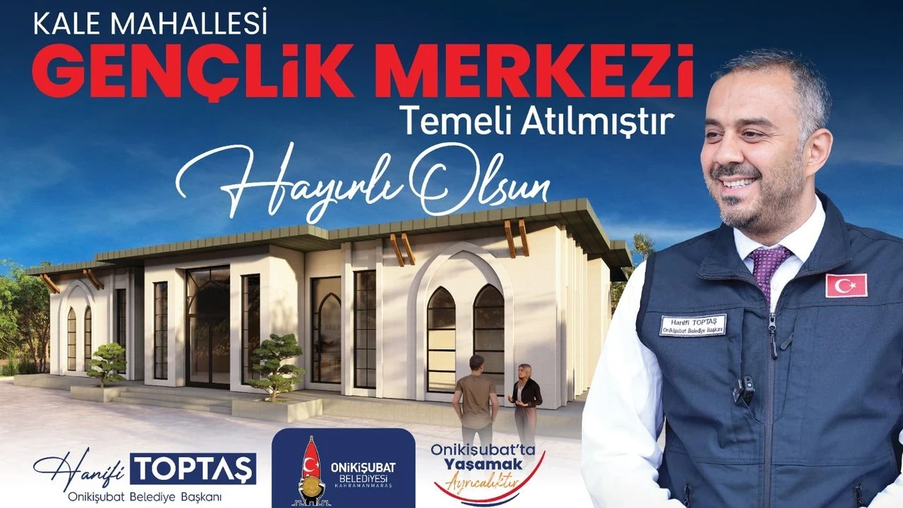 Kale Gençlik Merkezi'nin Temeli Atıldı, Başkan Toptaş Gençlerin Potansiyelini Öne Çıkaracak