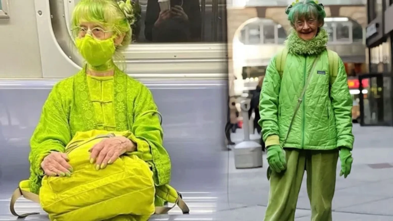 Yeşil Leydi: Elizabeth Rosenthal'ın Pozitif Dünyası ve Renk Tutkusu