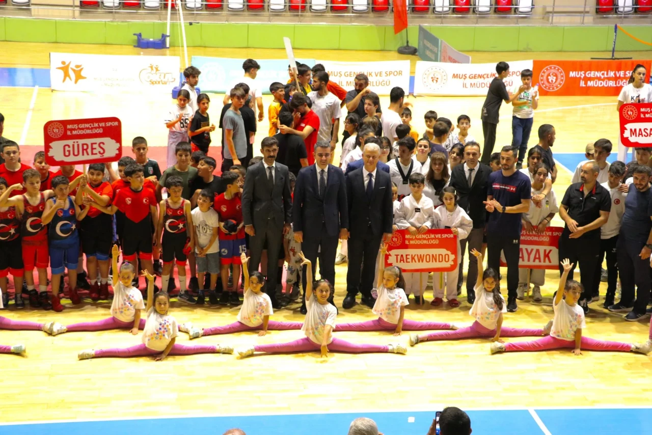 Muş Gençlik ve Spor İl Müdürlüğü’nden Yaza Coşkulu Başlangıç: GSB Spor Okulları Açıldı