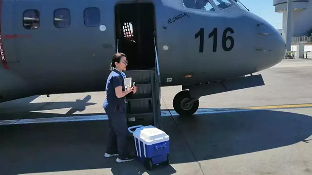 MSB, acil kalp nakli için İstanbul'dan İzmir'e organ taşıdı