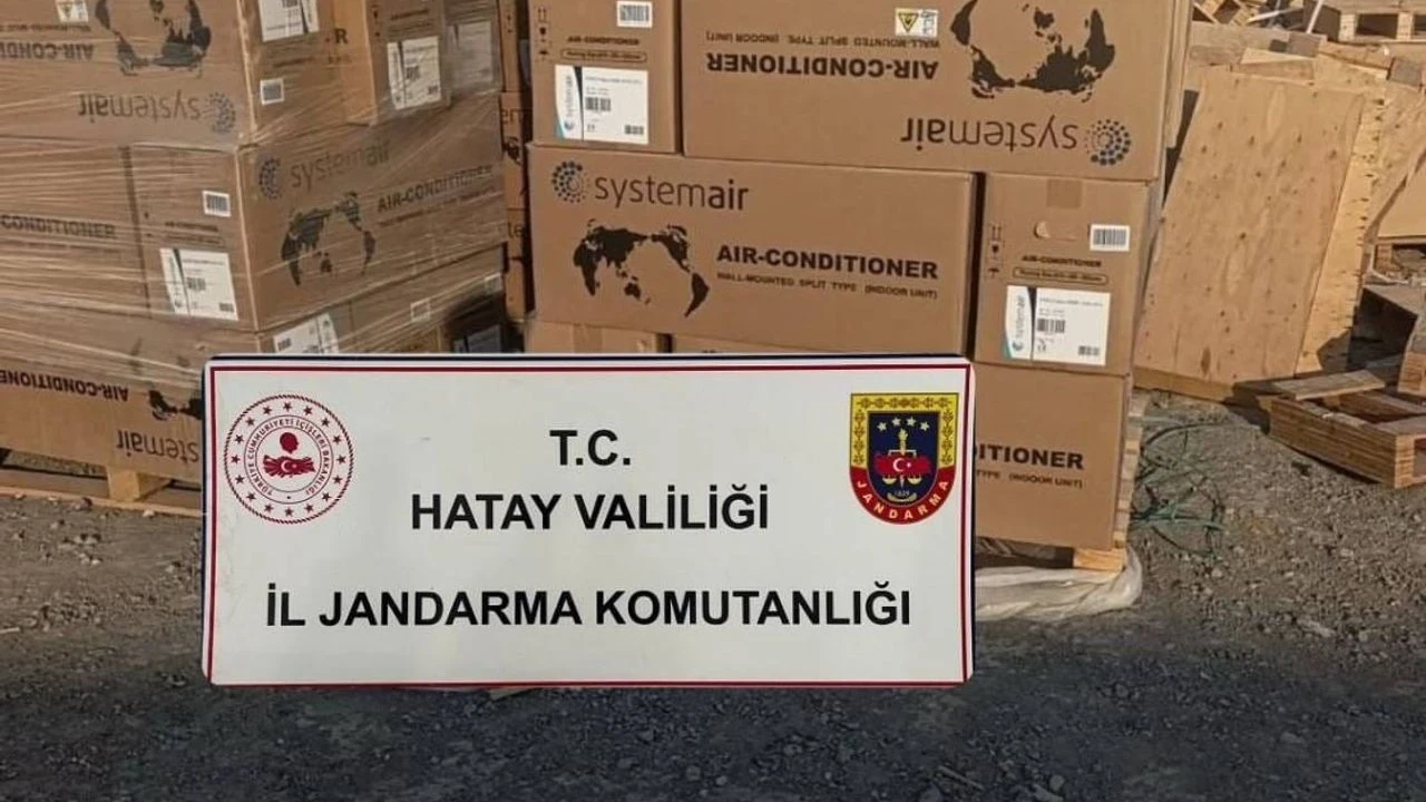 Hatay’da İnşaat Alanından 30 Klima Çalındı, 3 Şüpheli Tutuklandı!